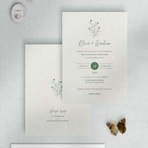 Berry Bloom - Spring - Invitation