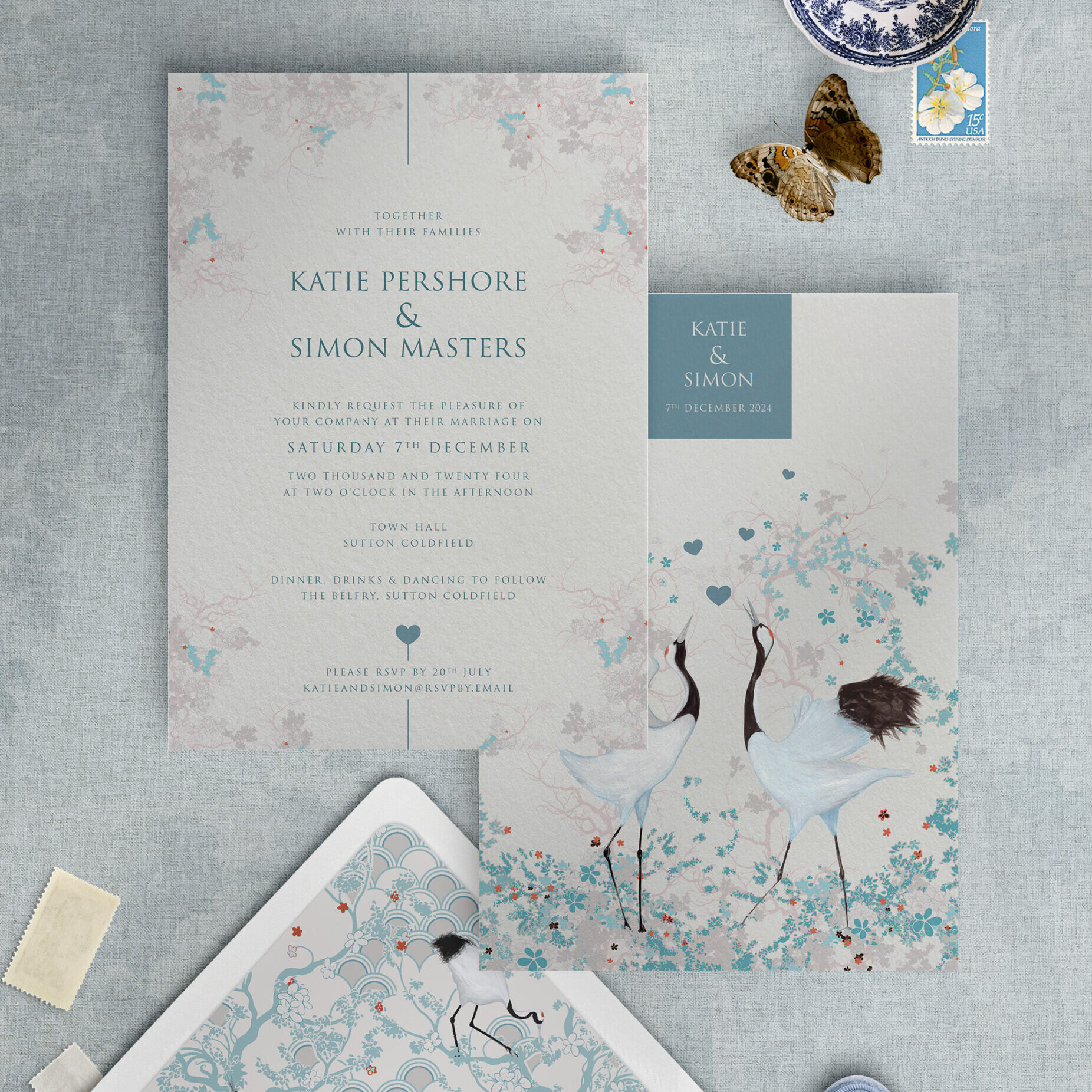 Courtship Dance - Wedding Invitation