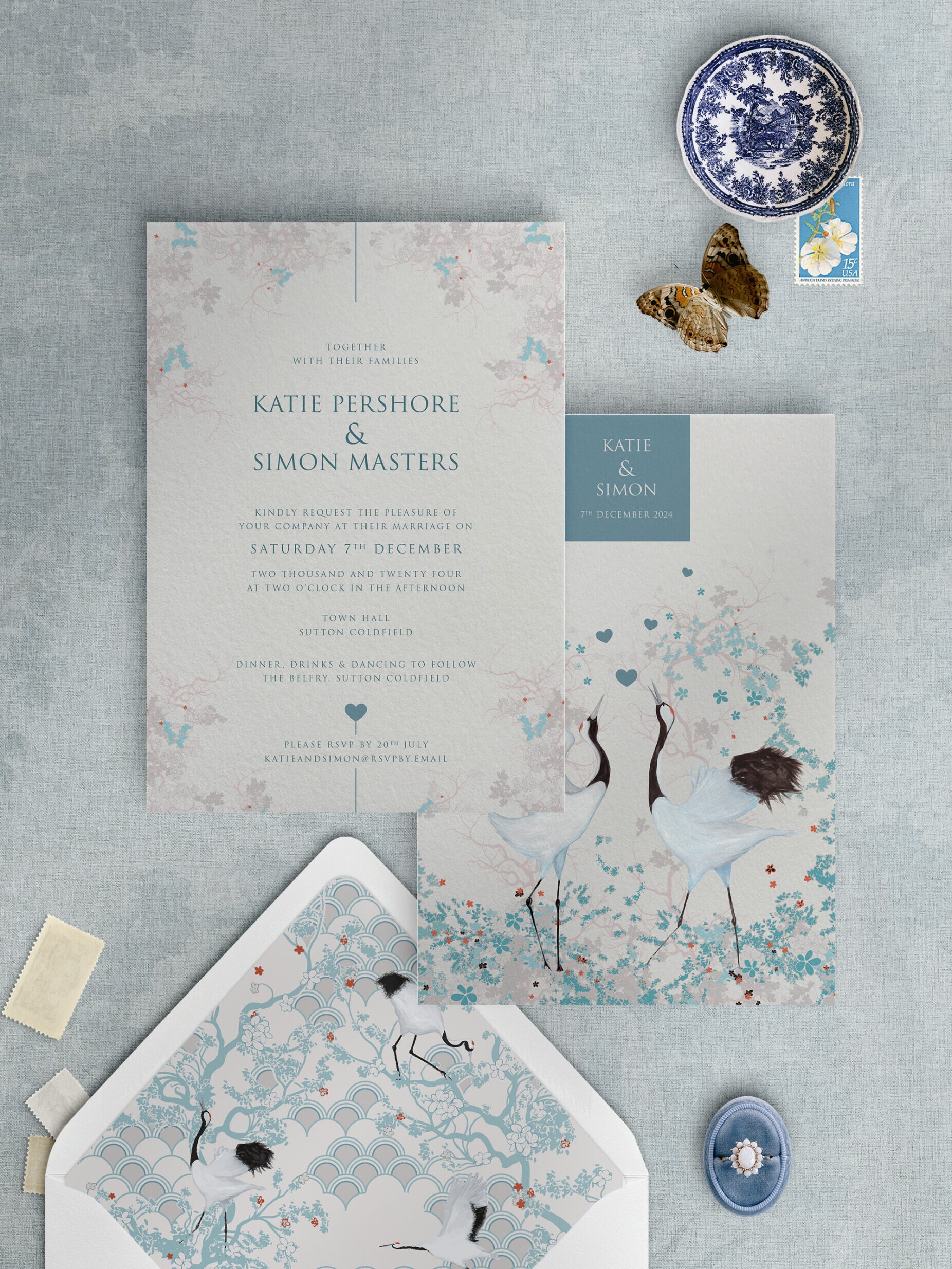 Courtship Dance - Wedding Invitation