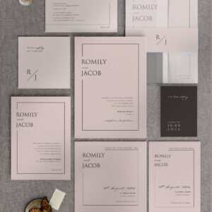 Love Story - Dusky Pink - Stationery Collection