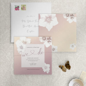 Napoli - Gelato - Save the Date Card - Square