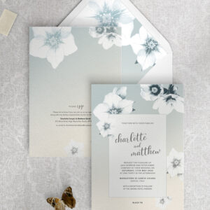 Napoli - Morning Mist - Wedding Invitation