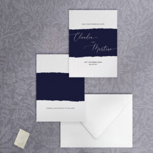 Simplicity - Midnight - Save the Date - A6