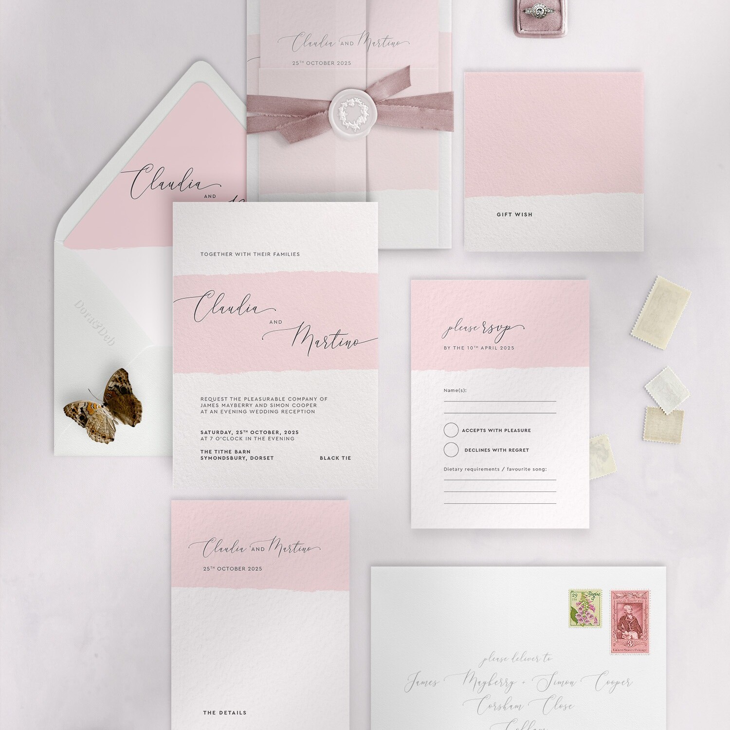 Simplicity - Soft Pink - Wedding Reception Suite