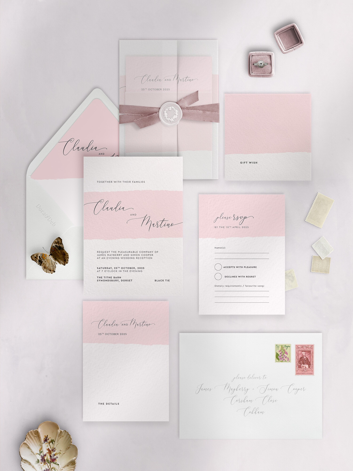 Simplicity - Soft Pink - Wedding Reception Suite