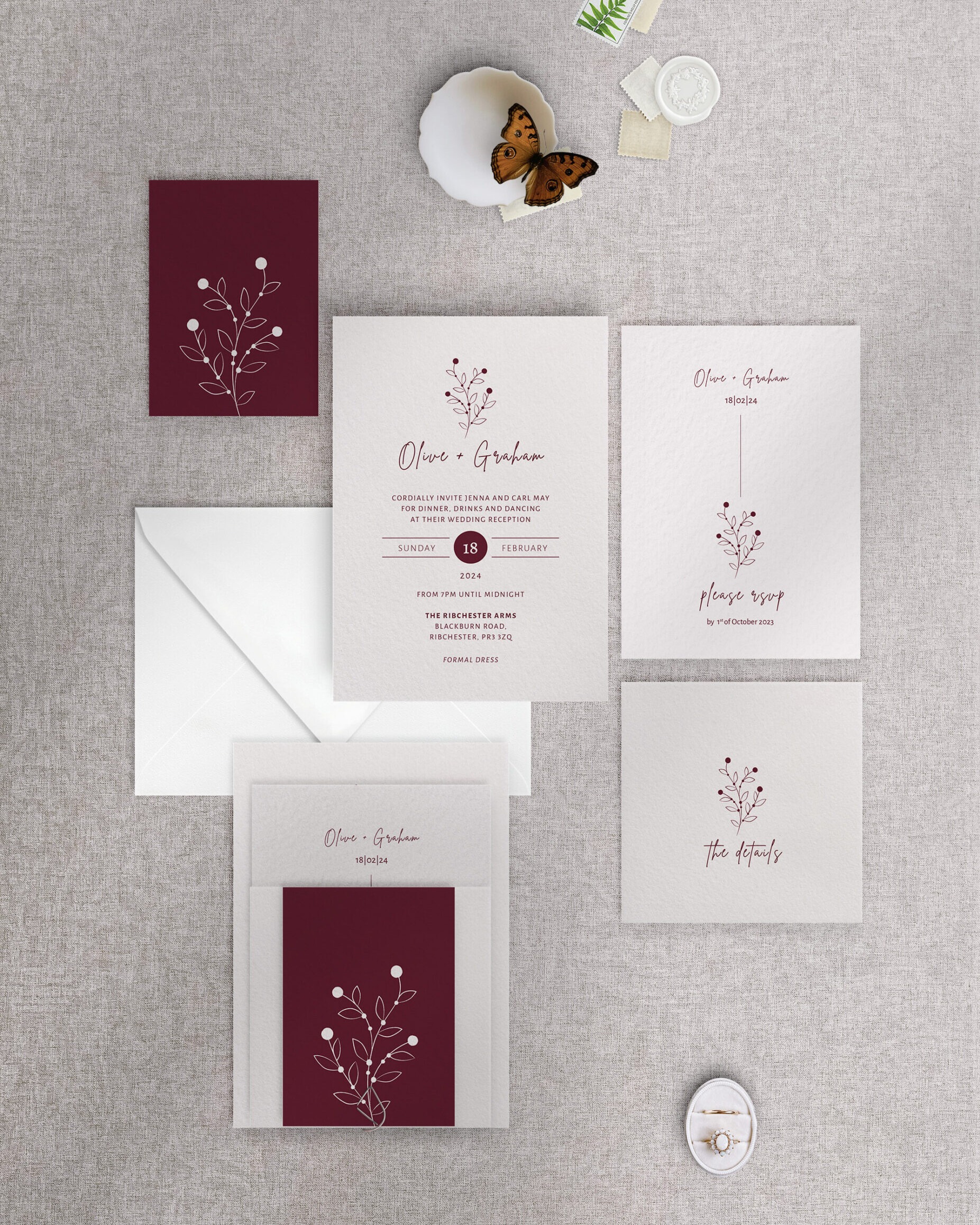 Berry Bloom - Autumn - Wedding Reception Suite