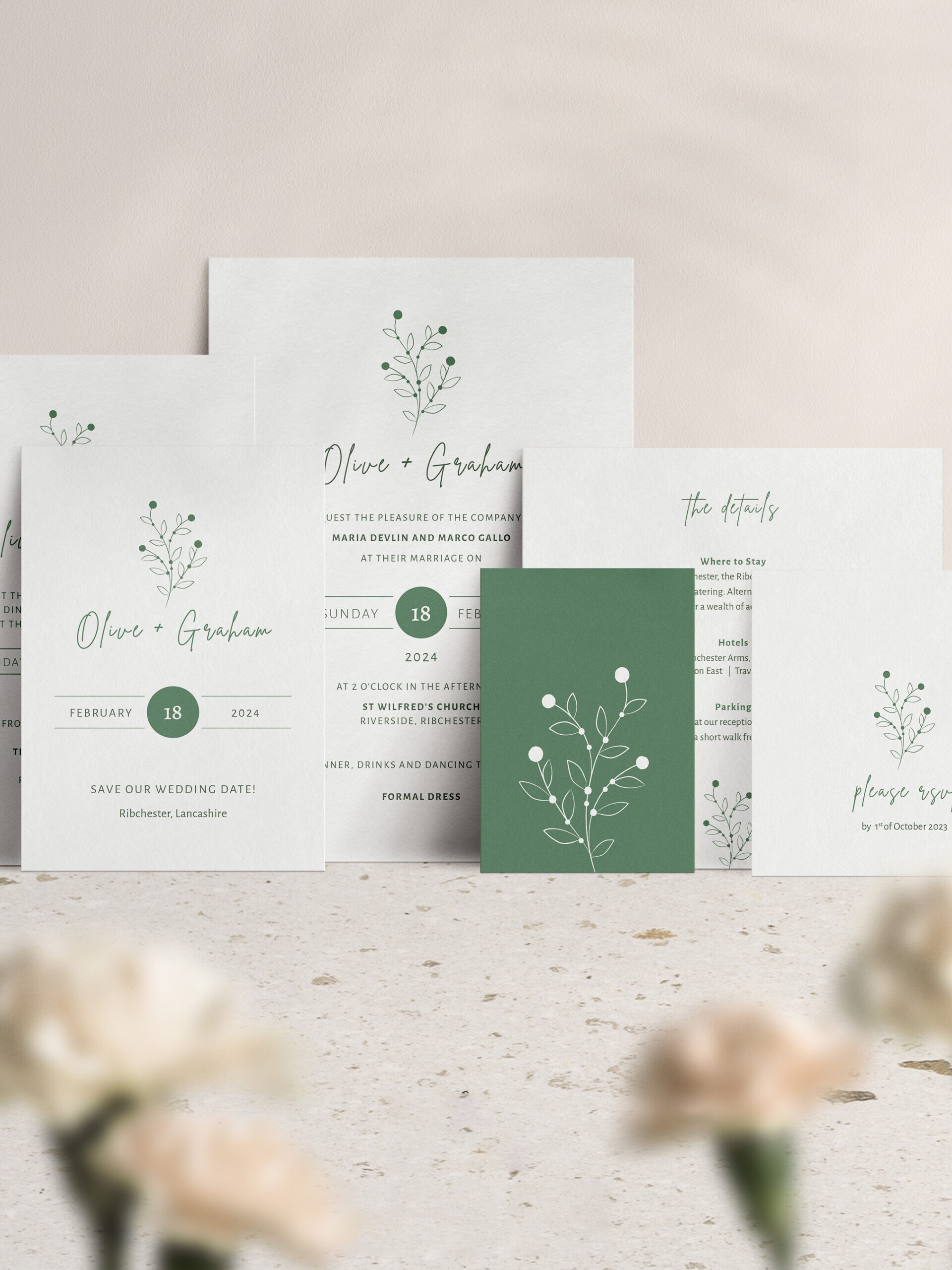Berry Bloom Collection in Spring