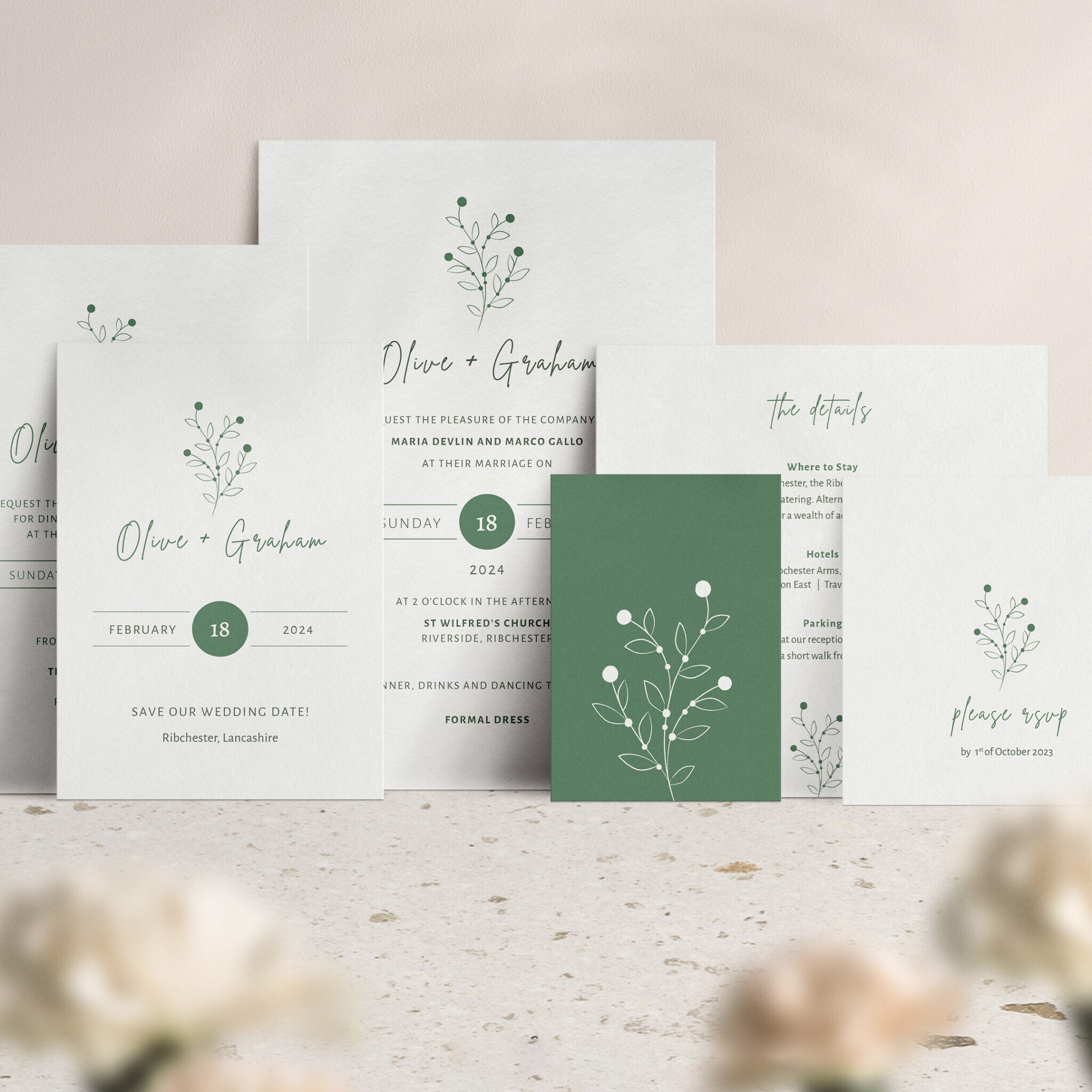 Berry Bloom Collection in Spring