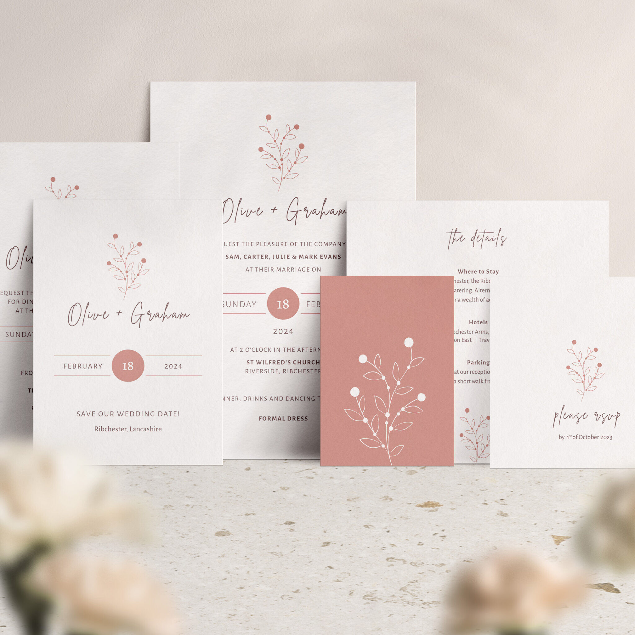 Berry Bloom Collection in Summer