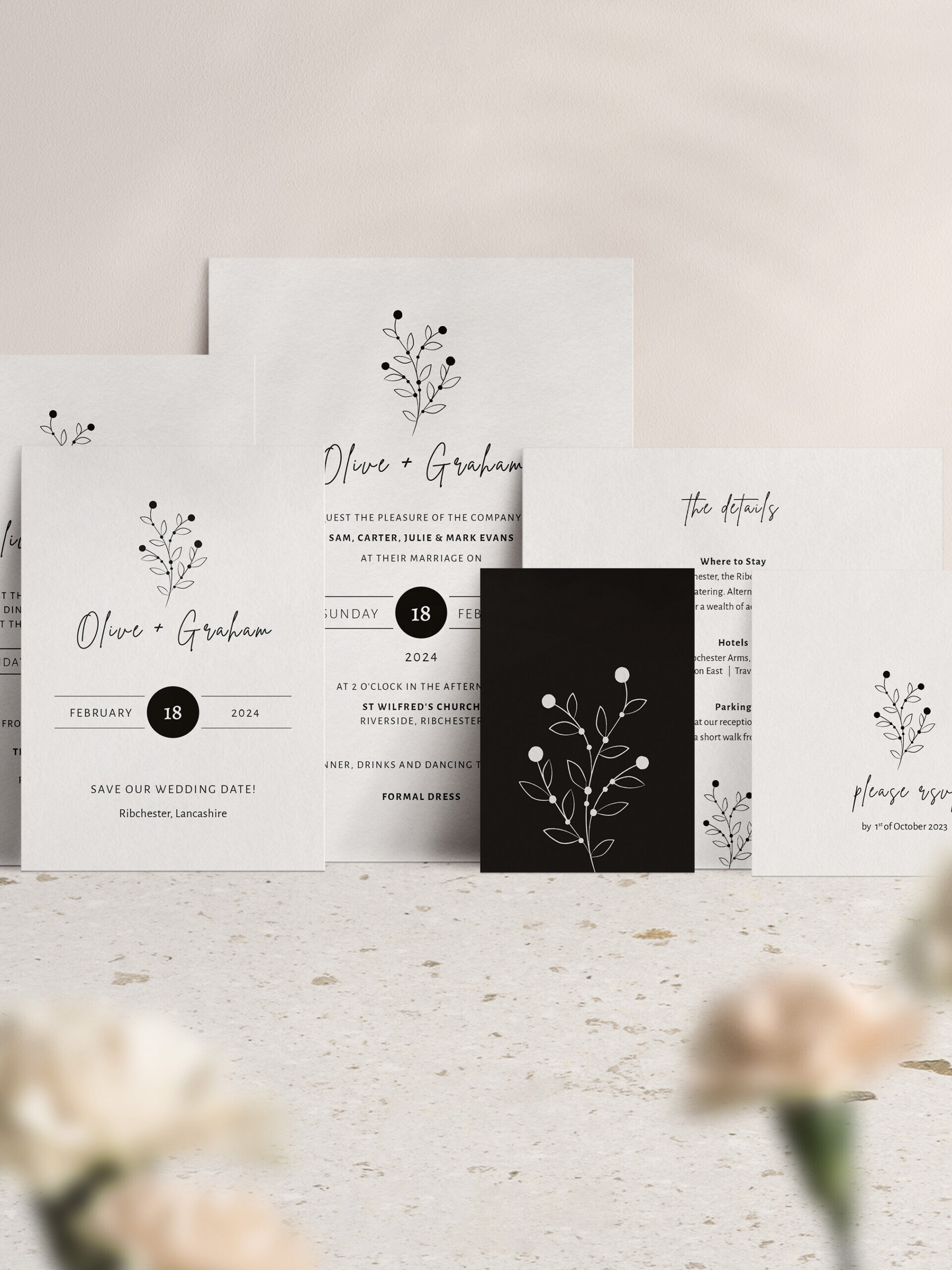 Berry Bloom Collection in Winter