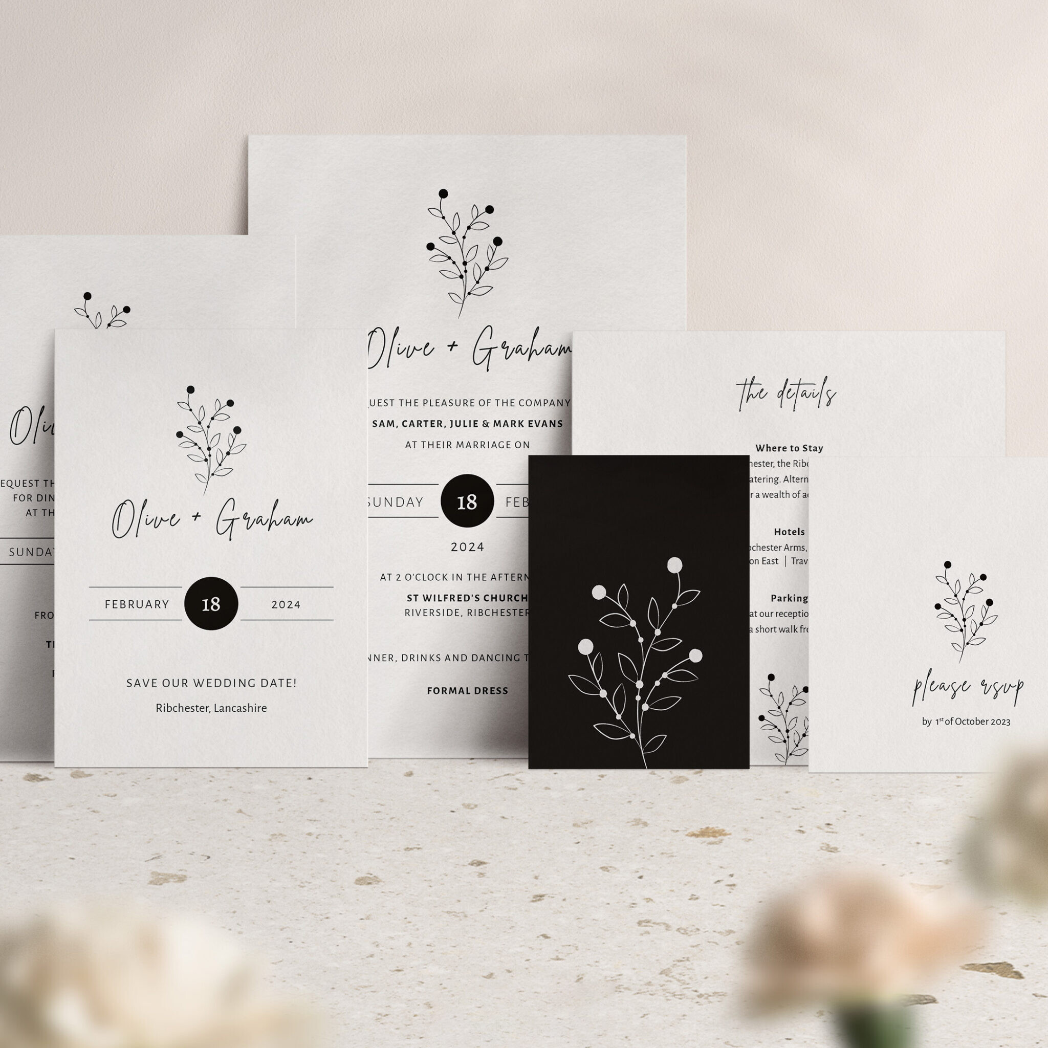 Berry Bloom Collection in Winter