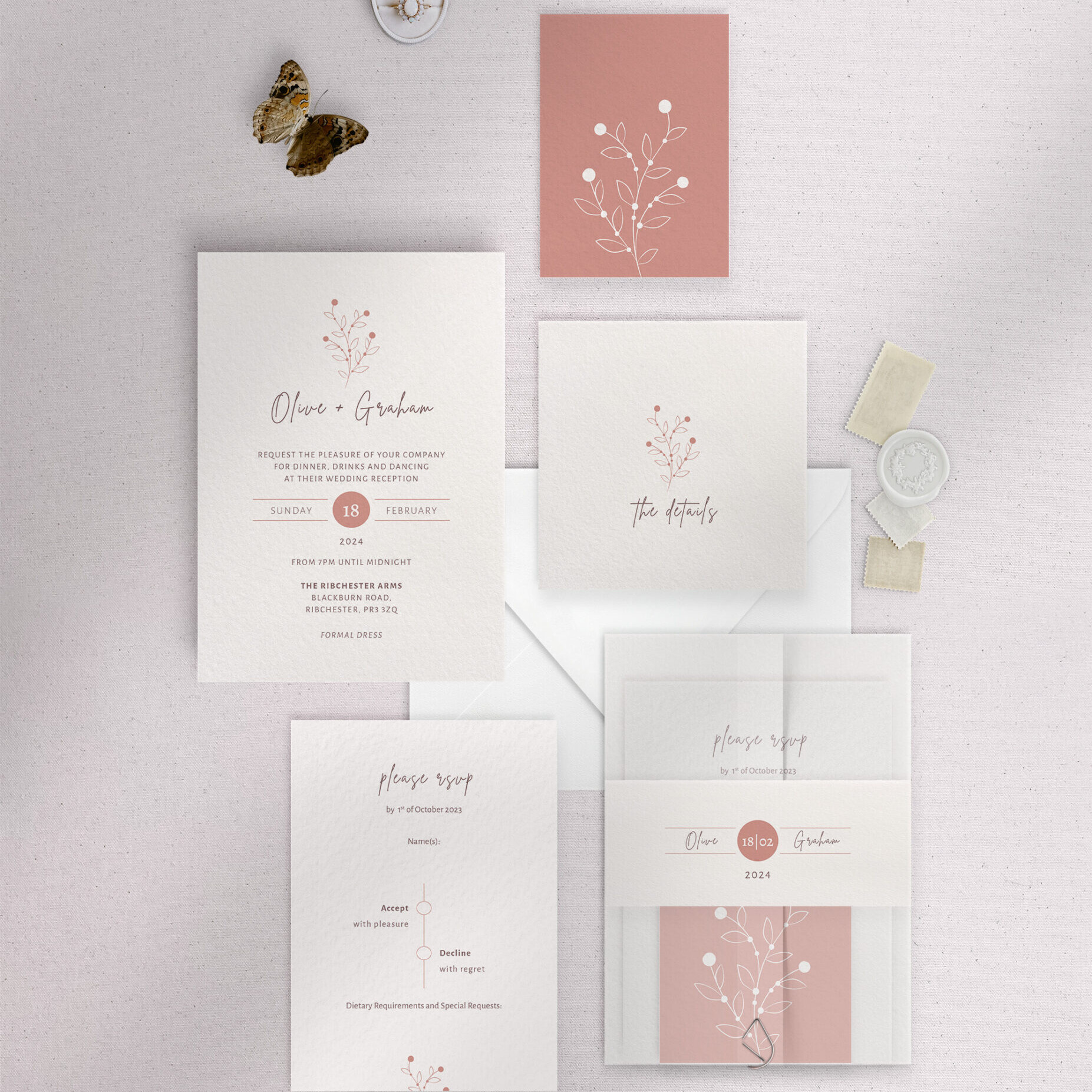 Berry Bloom - Summer - Wedding Reception Suite