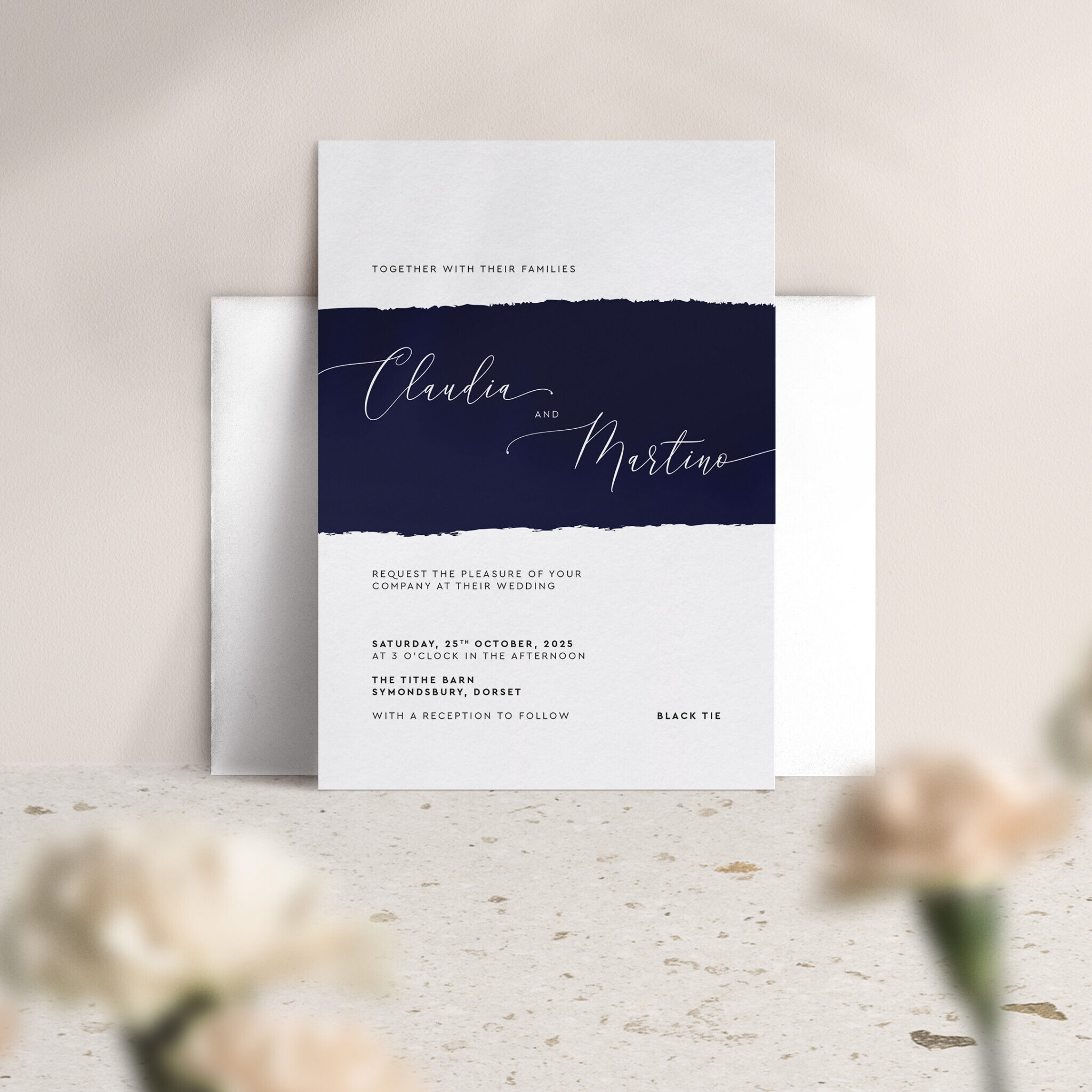 Simplicity Stripe in Midnight Blue