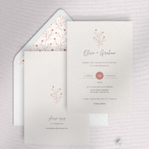 Berry Bloom - Summer - Wedding Invitation
