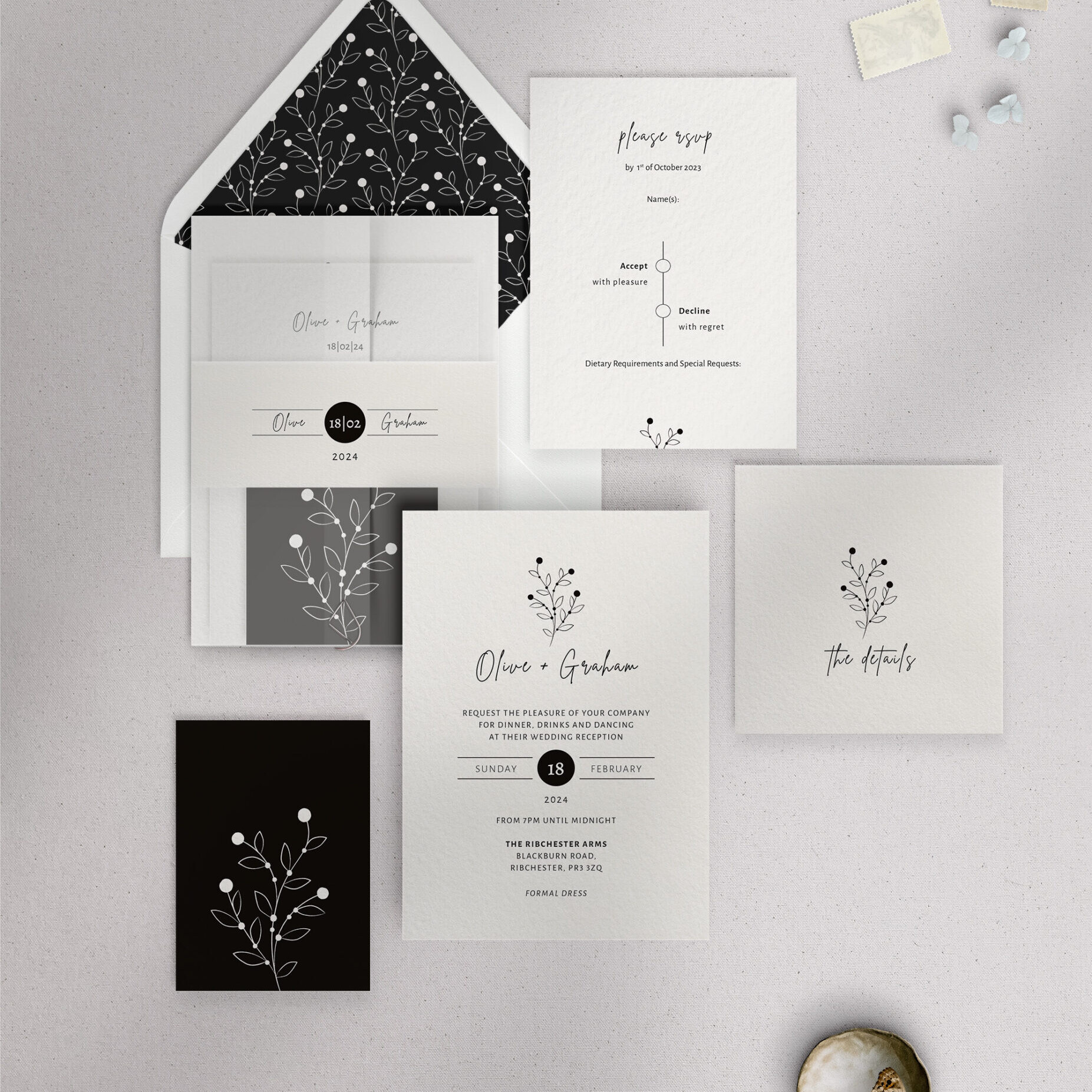 Berry Bloom - Winter - Wedding Reception Suite