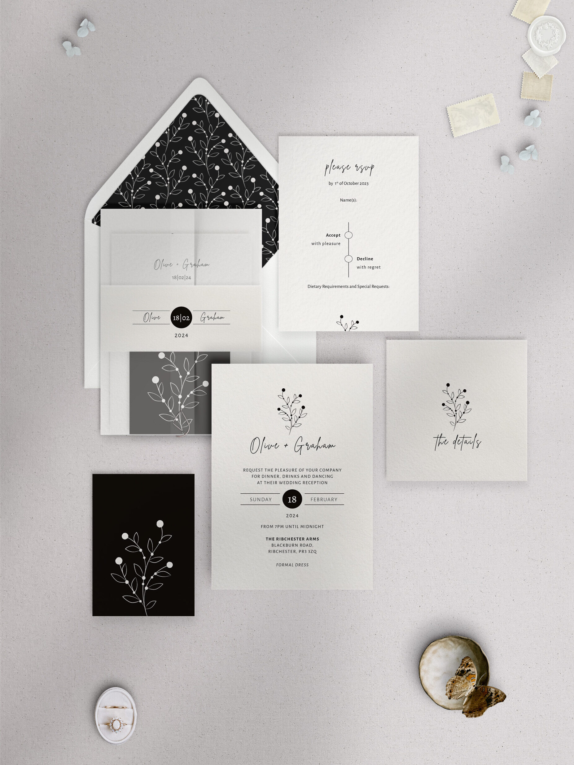 Berry Bloom - Winter - Wedding Reception Suite