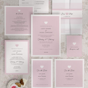 Modern Romance - Pretty Pink - Stationery Collection