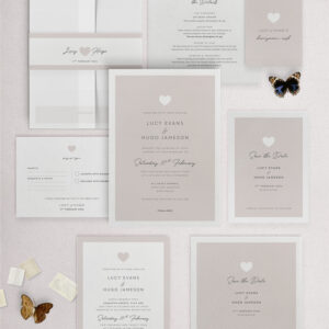 Modern Romance - Putty - Wedding Collection