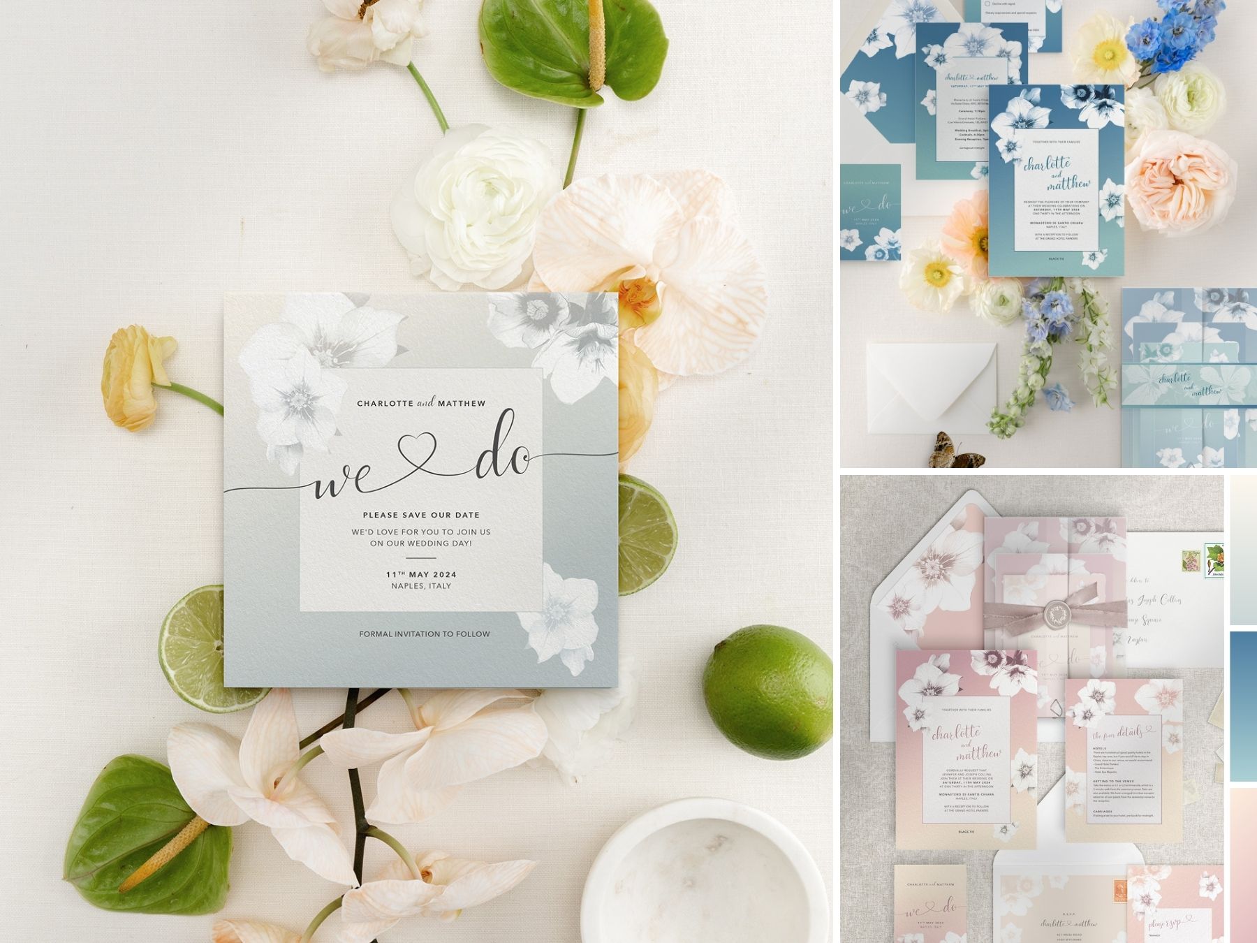 Napoli Wedding Stationery Collection