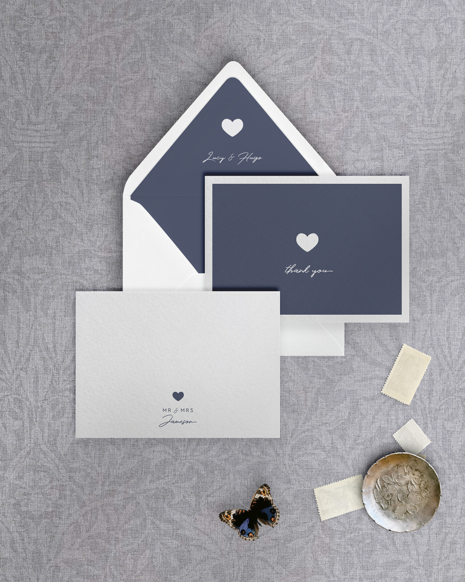 Modern Romance - Smart Blue - Thank You